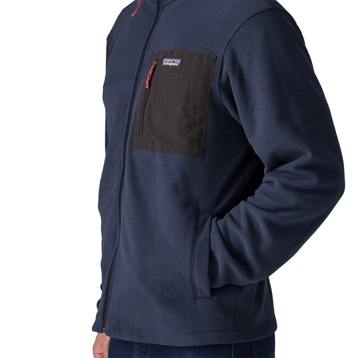 Patagonia Men's Micro D Patch Pocket Jacket - Cinnamon Brown — view 4