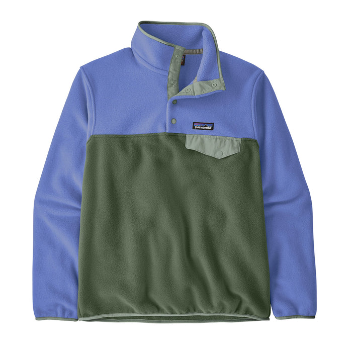 Patagonia Women's Lightweight Synchilla Snap-T Pullover - Canopy Green
