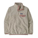 Patagonia Women's Lightweight Synchilla Snap-T Pullover - Oatmeal Heather w/Moonrise Taupe