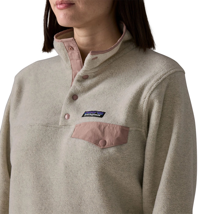 Patagonia Women's Lightweight Synchilla Snap-T Pullover - Canopy Green — view 3