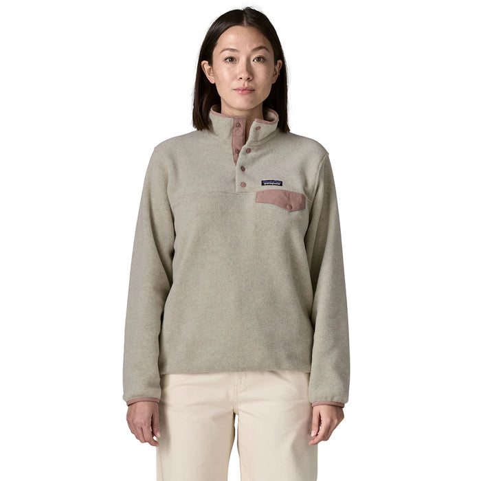 Patagonia Women's Lightweight Synchilla Snap-T Pullover - Canopy Green — view 4