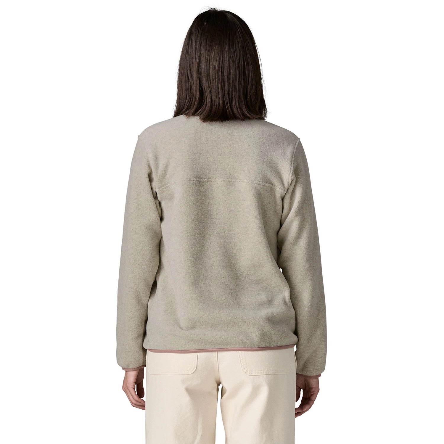 Patagonia Women's Lightweight Synchilla Snap-T Pullover - Canopy Green — view 5