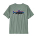 Patagonia Men's Fitz Roy Trout T-Shirt - Cover Green