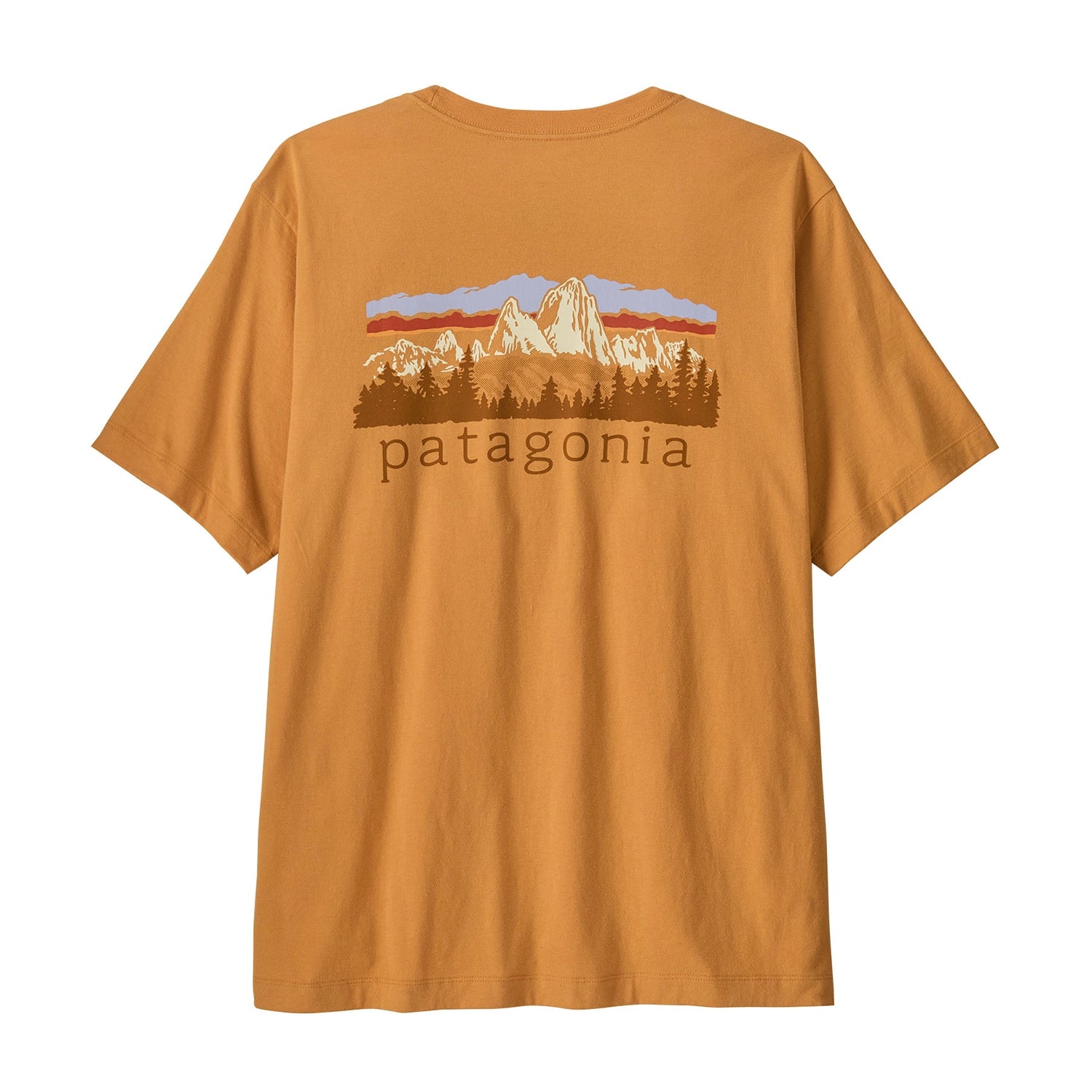 Patagonia Men's Fitz Roy Foothills T-Shirt - Dried Mango