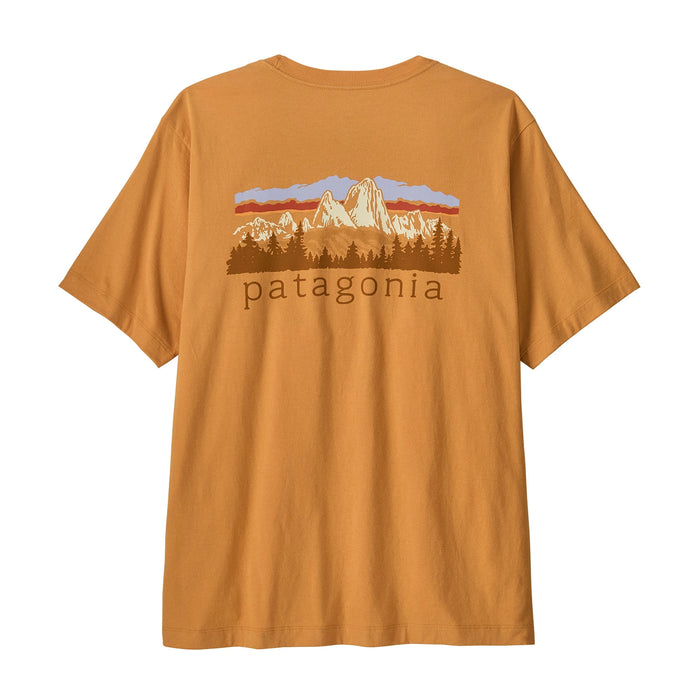 Patagonia Men's Fitz Roy Foothills T-Shirt - Dried Mango