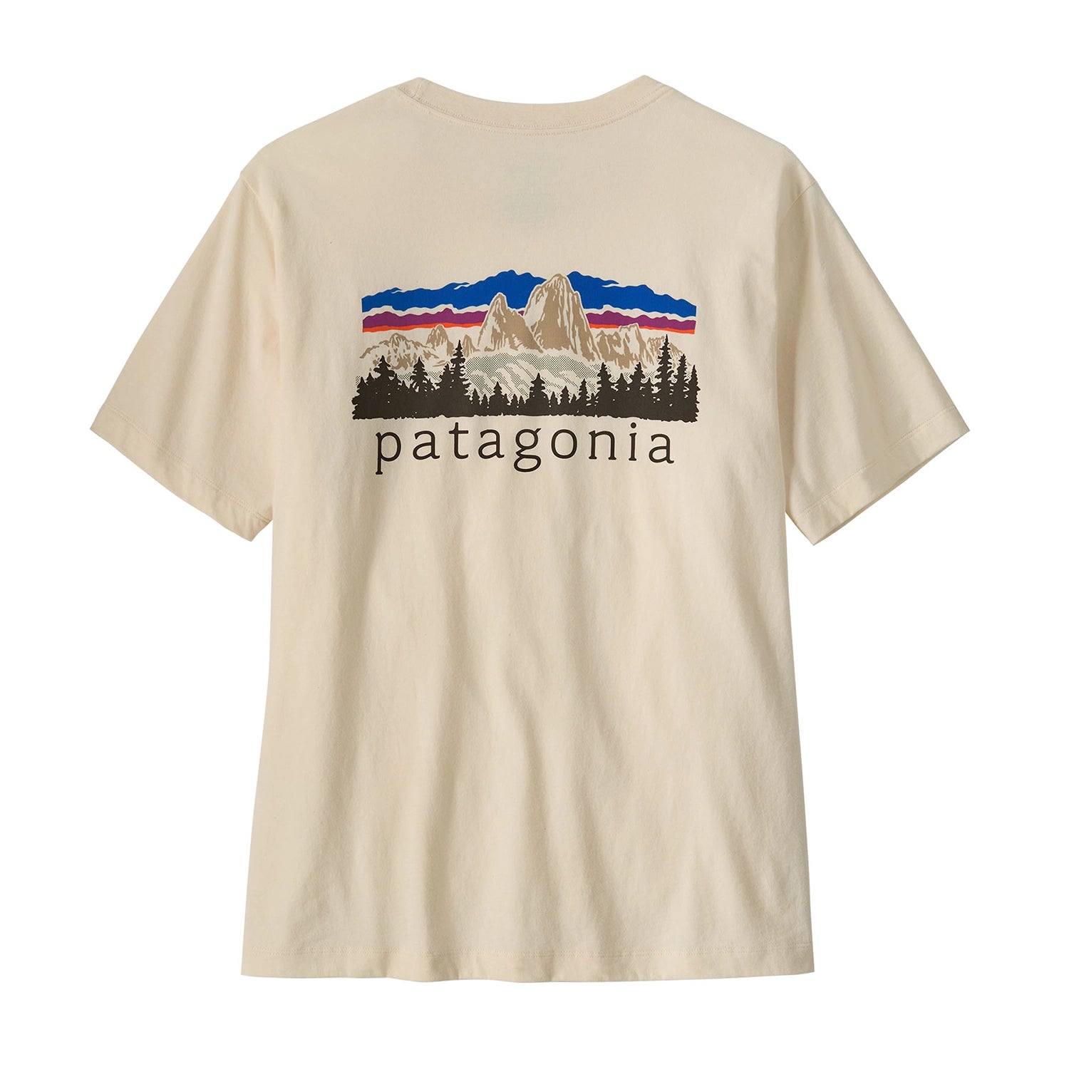 Patagonia Men's Fitz Roy Foothills T-Shirt - Undyed Natural