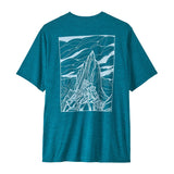 Patagonia Men's Cap Cool Daily Shirt - Cloud Crag - Glacial Blue / Light Glacial Blue X-Dye