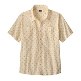 Patagonia Men's Back Step Shirt - Snow Ditsy: Natural