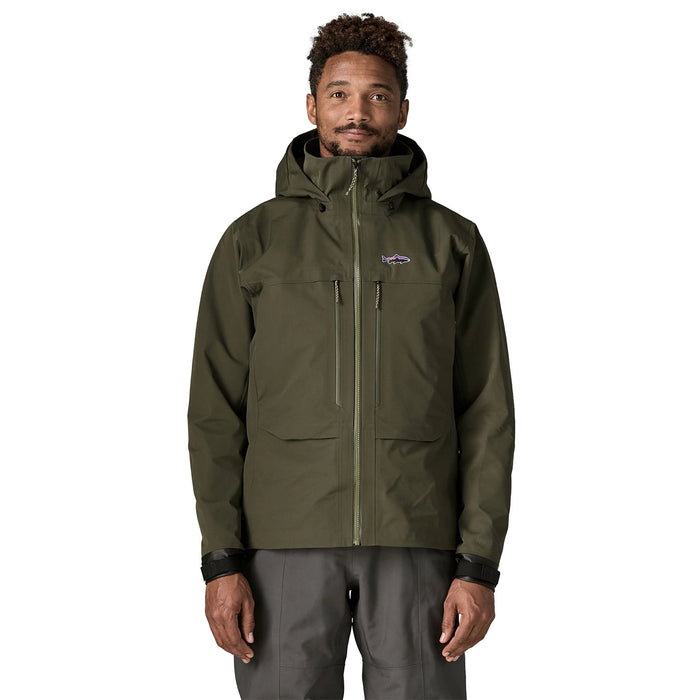 Patagonia Men's Swiftcurrent Wading Jacket - Pine Needle Green — view 2