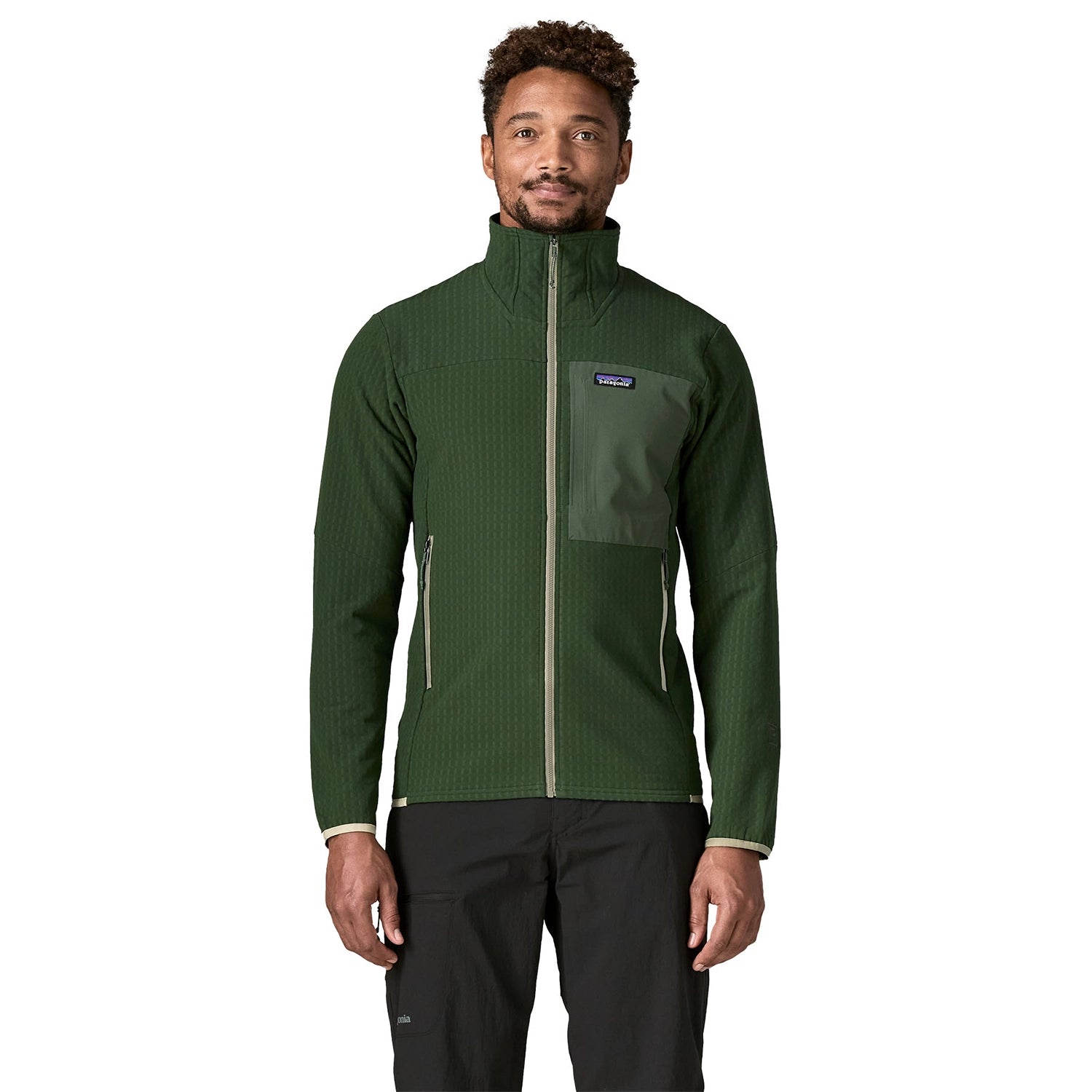 Patagonia Men's R2 TechFace Jacket - Black — view 2