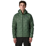 Patagonia Men's Micro Puff Hoody - Canopy Green — view 2