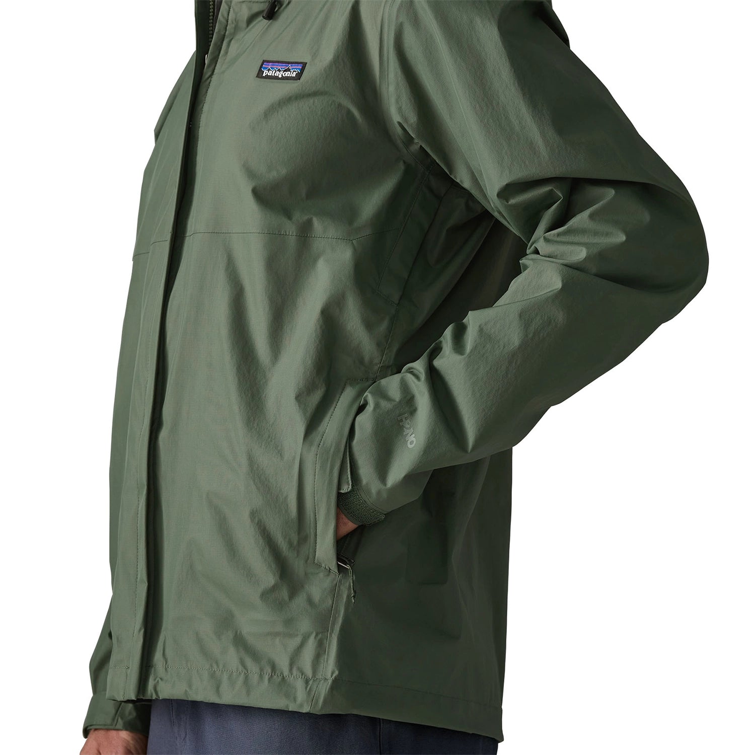 Patagonia Men's Torrentshell 3L Rain Jacket - Canopy Green — view 6