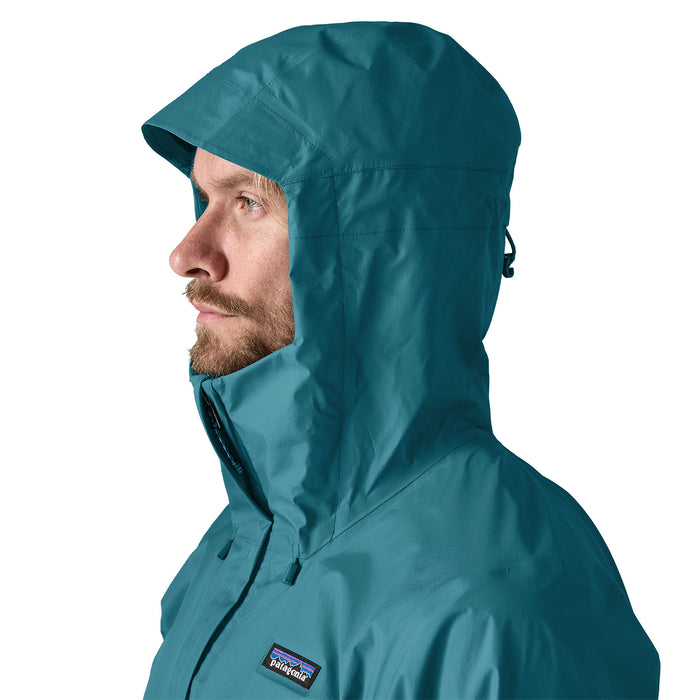 Patagonia Men's Torrentshell 3L Rain Jacket - Glacial Blue — view 5