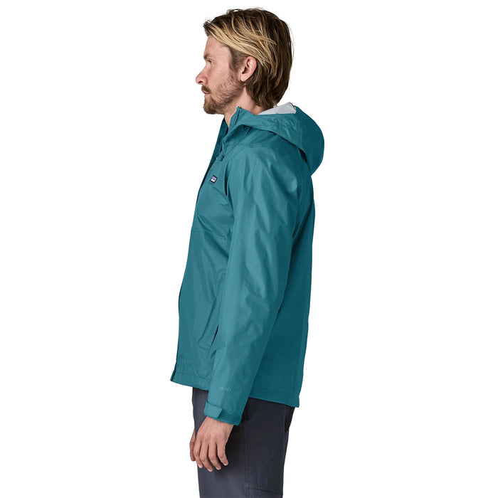 Patagonia Men's Torrentshell 3L Rain Jacket - Glacial Blue — view 4