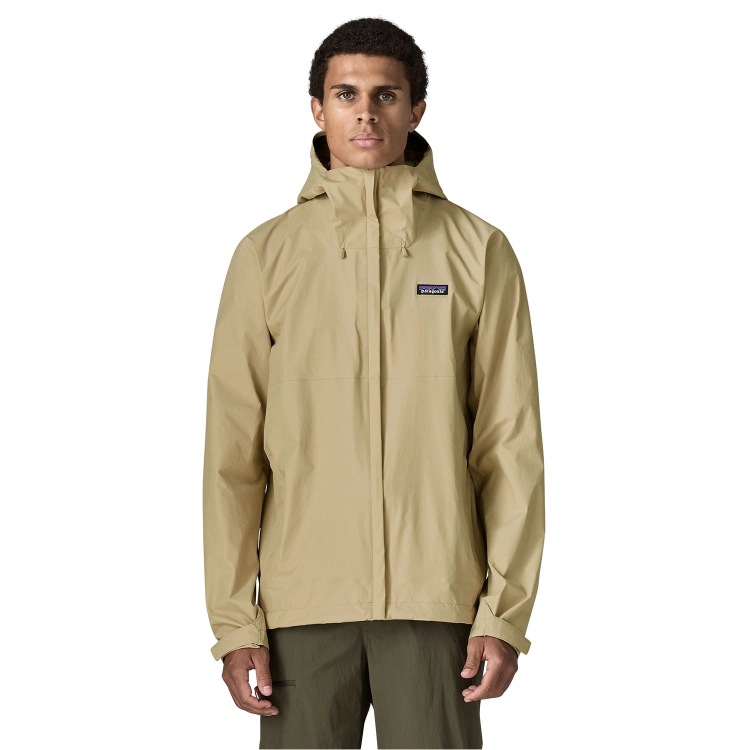 Patagonia Men's Torrentshell 3L Rain Jacket - Weathered Stone — view 4
