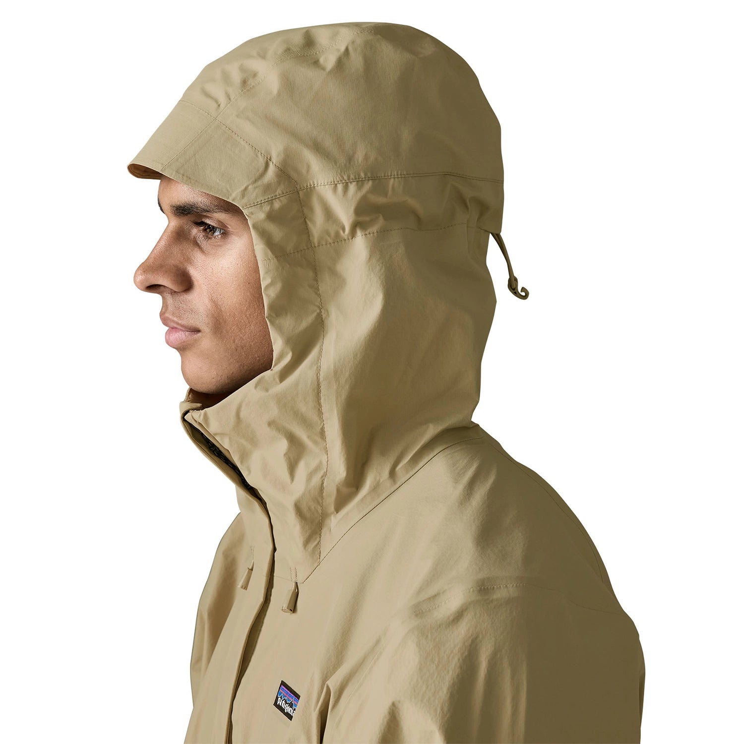 Patagonia Men's Torrentshell 3L Rain Jacket - Weathered Stone — view 6