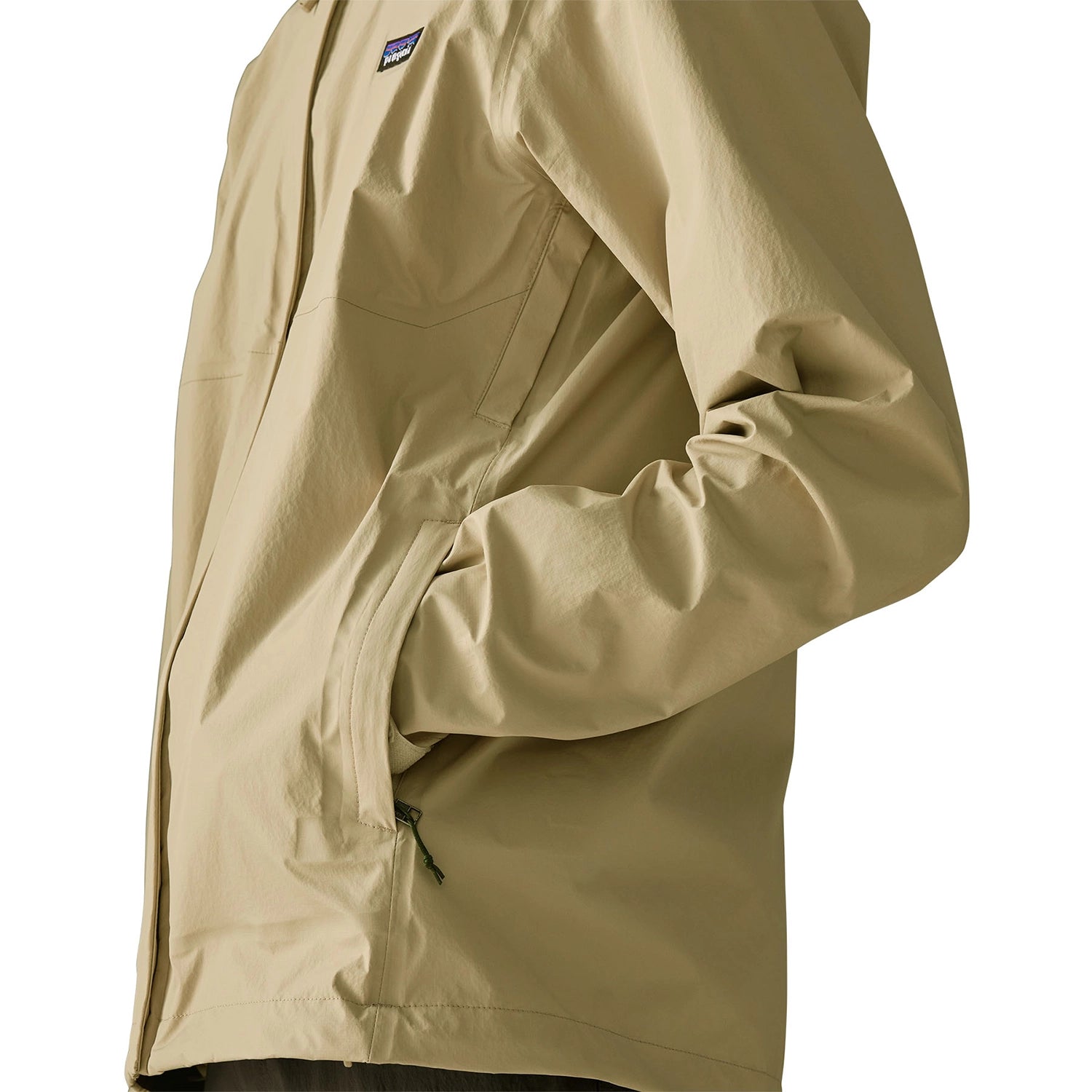 Patagonia Men's Torrentshell 3L Rain Jacket - Weathered Stone — view 7