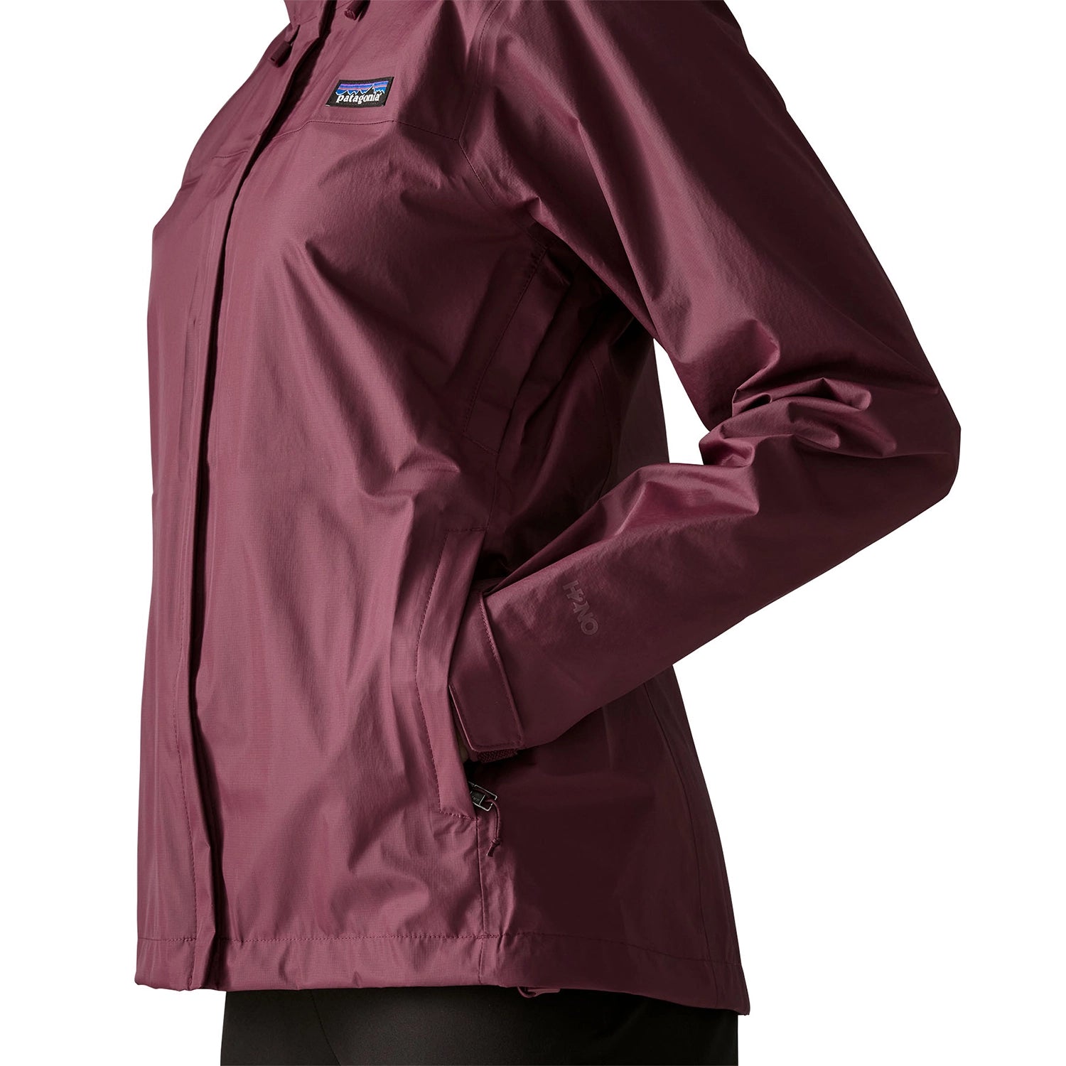 Patagonia Women's Torrentshell 3L Rain Jacket - Berry Fig — view 6