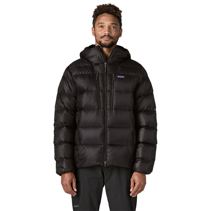 Patagonia Men's Fitz Roy Down Hoody - Black — view 2