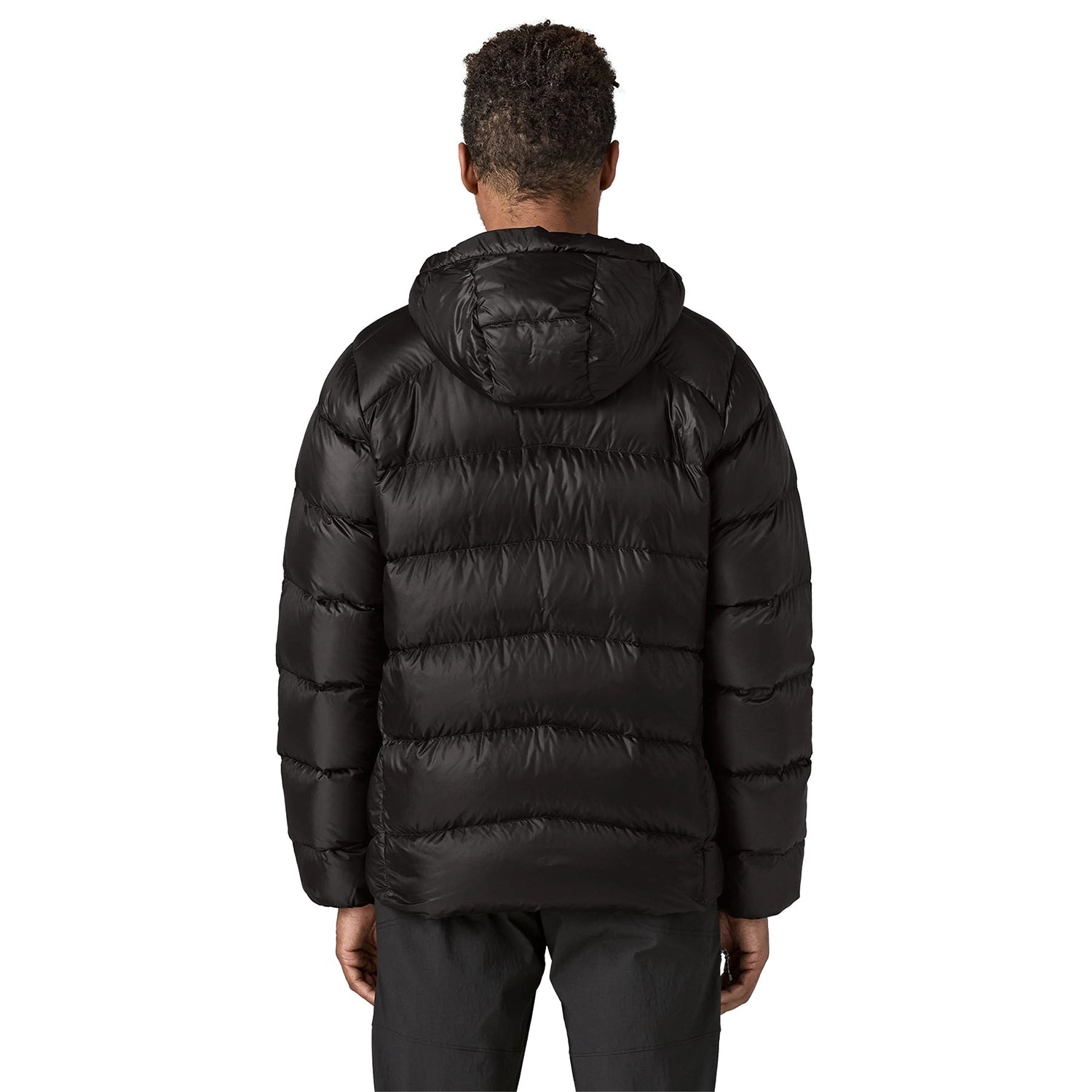 Patagonia Men's Fitz Roy Down Hoody - Black — view 3
