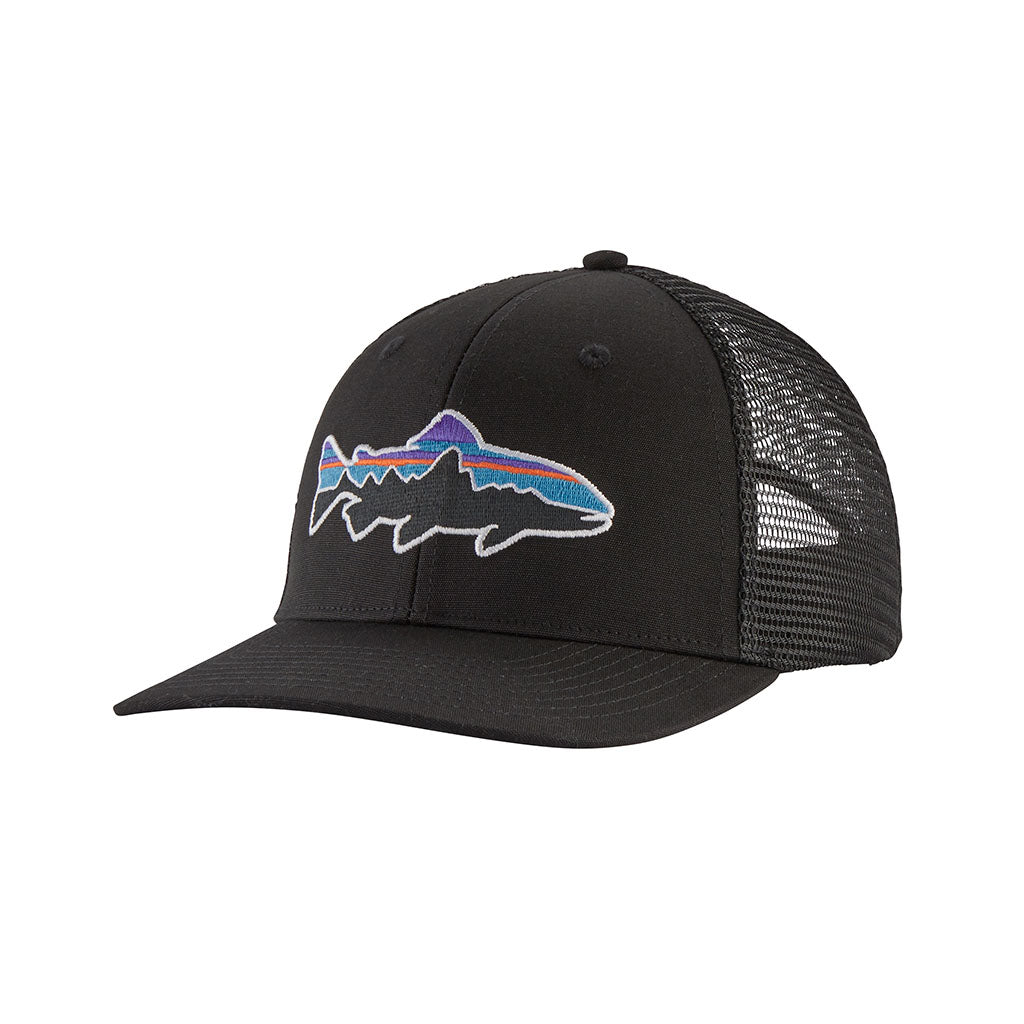 Patagonia Fitz Roy Trout Trucker Hat BLK hero