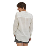 Patagonia Women's Light Weight A/C Buttondown WHI model back