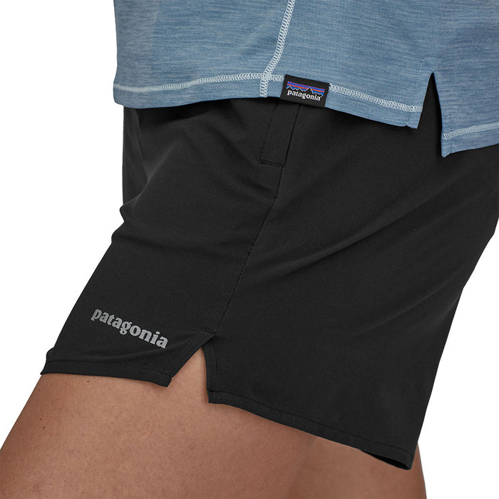 Patagonia Women's Multi Trails Shorts - 5 1/2 in. BLK detail 1
