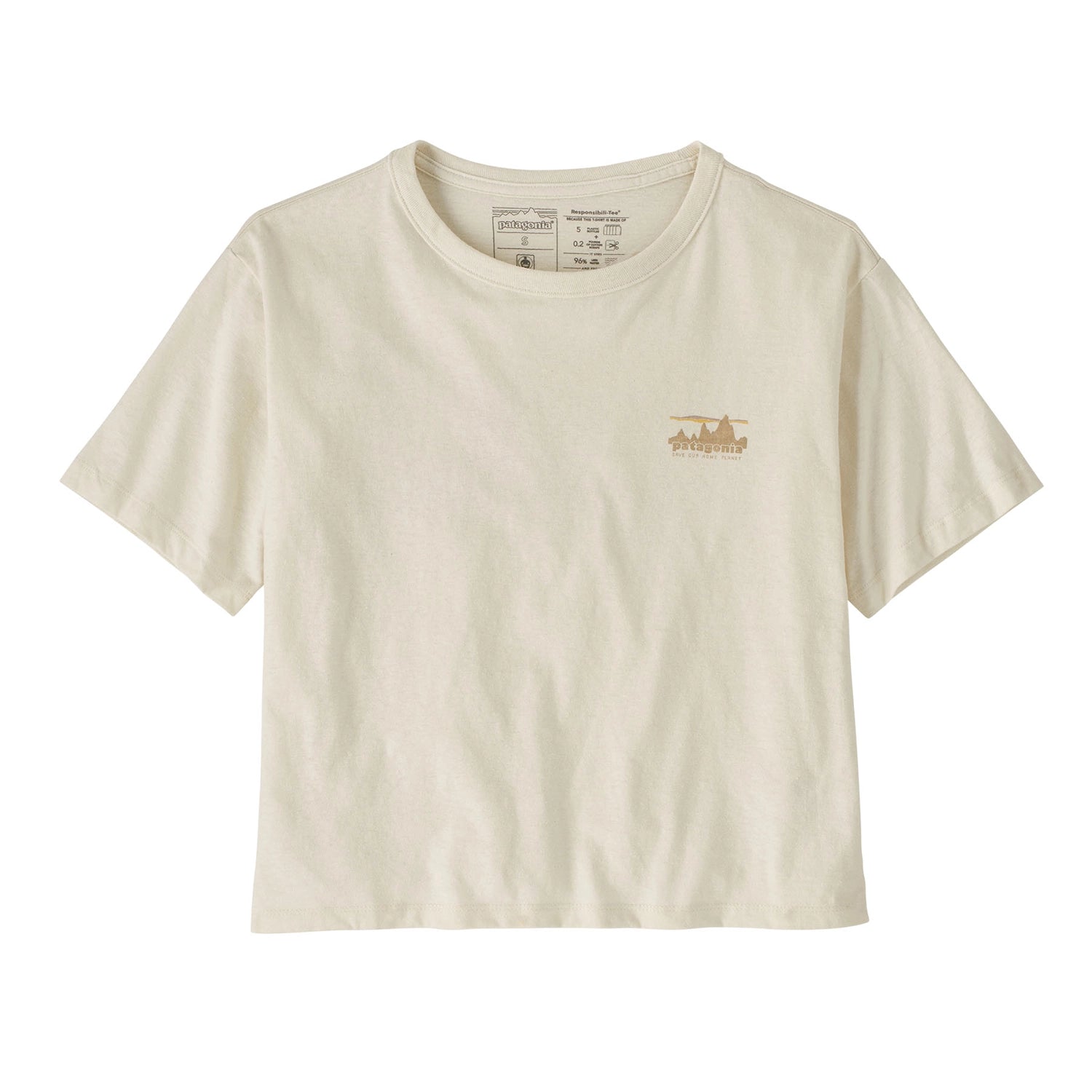 Patagonia Women's '73 Skyline Easy Cut Responsibili-Tee - Birch White — view 2