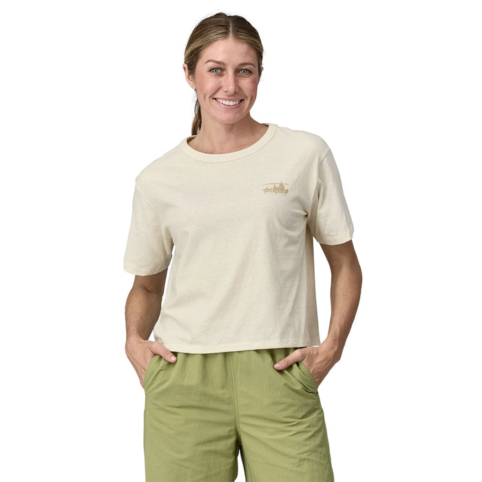 Patagonia Women's '73 Skyline Easy Cut Responsibili-Tee - Birch White — view 3