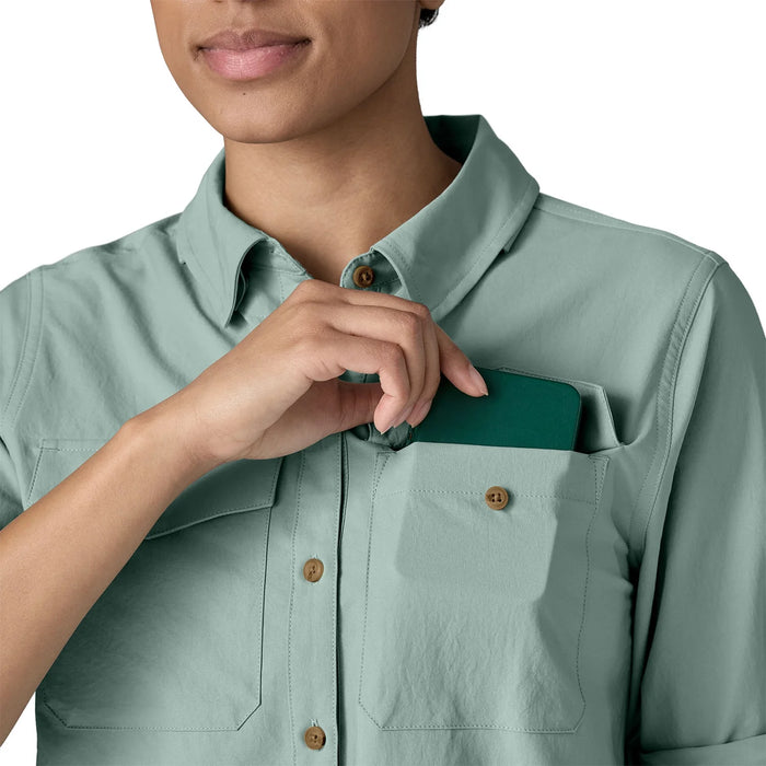 Patagonia Women's Long Sleeve Self Guided Sun Shirt — view 8