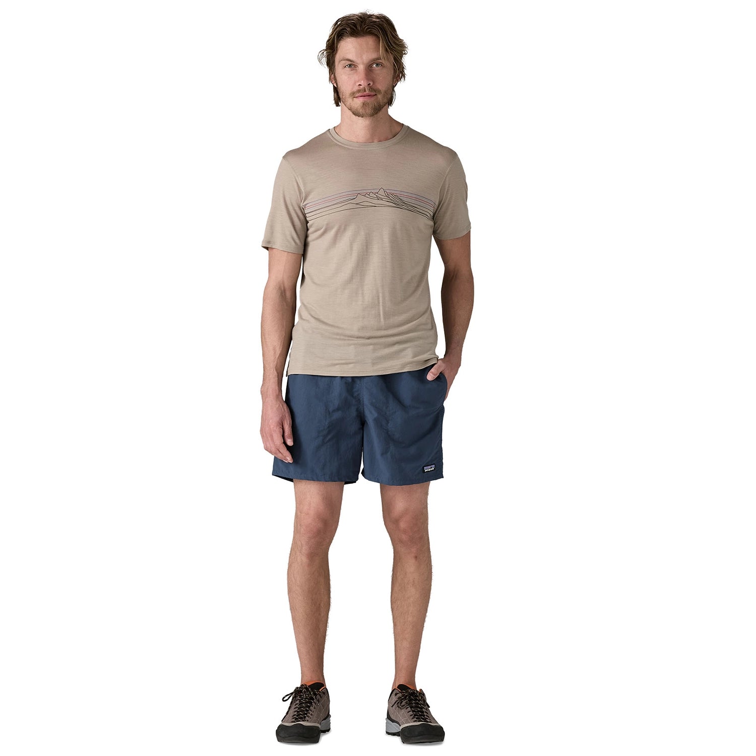 Patagonia Men's Baggies Shorts - 5 in. - Autumn Orange — view 4
