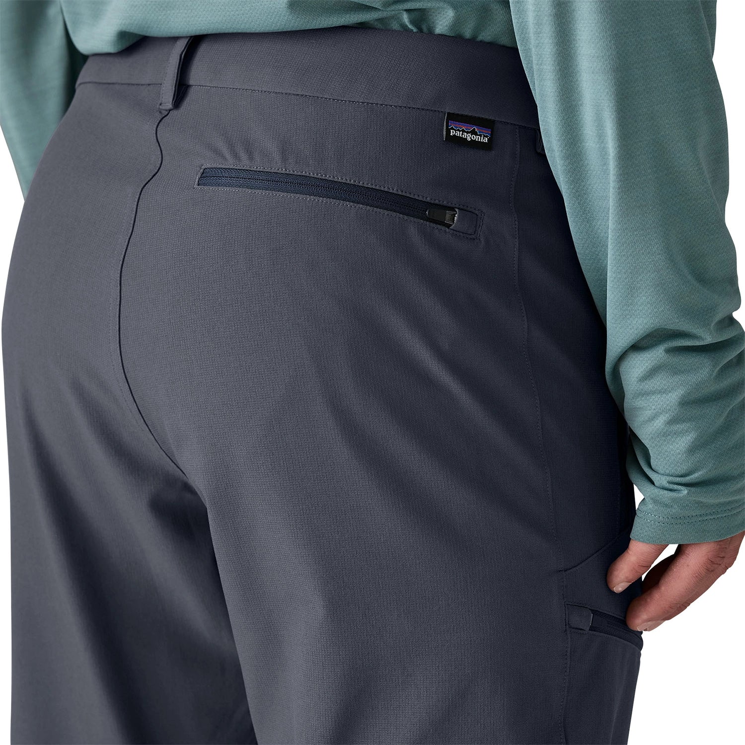 Patagonia Men's Terravia Trail Pants - Regular - Smolder Blue — view 9