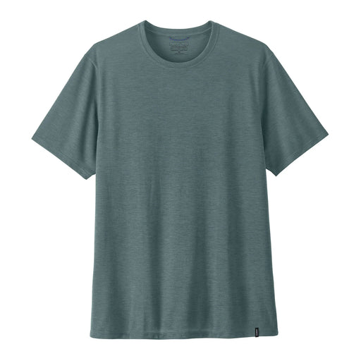 Patagonia Men's Cap Cool Trail Shirt Blue Sage hero