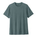 Patagonia Men's Cap Cool Trail Shirt Blue Sage hero
