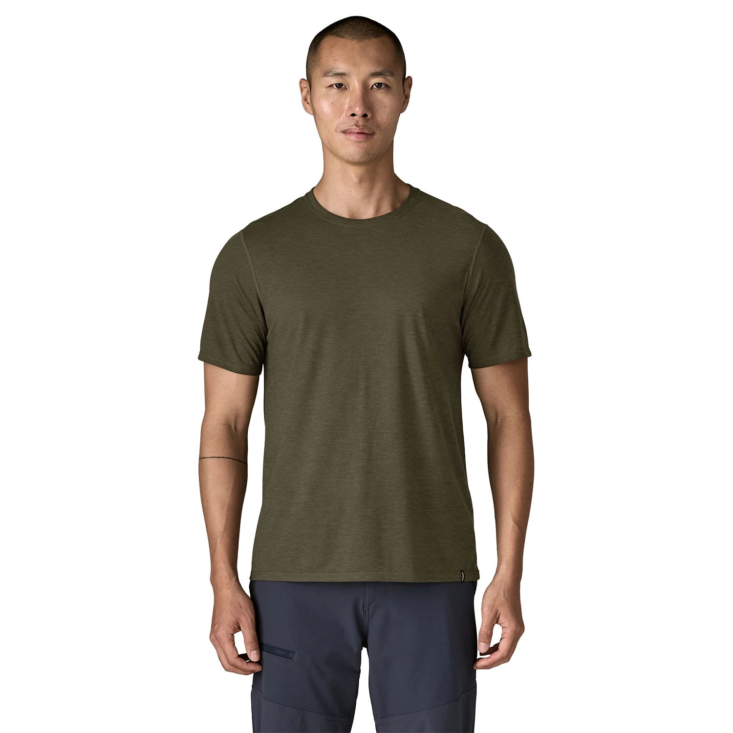 Patagonia Men's Cap Cool Trail Shirt - Basin Green — view 2