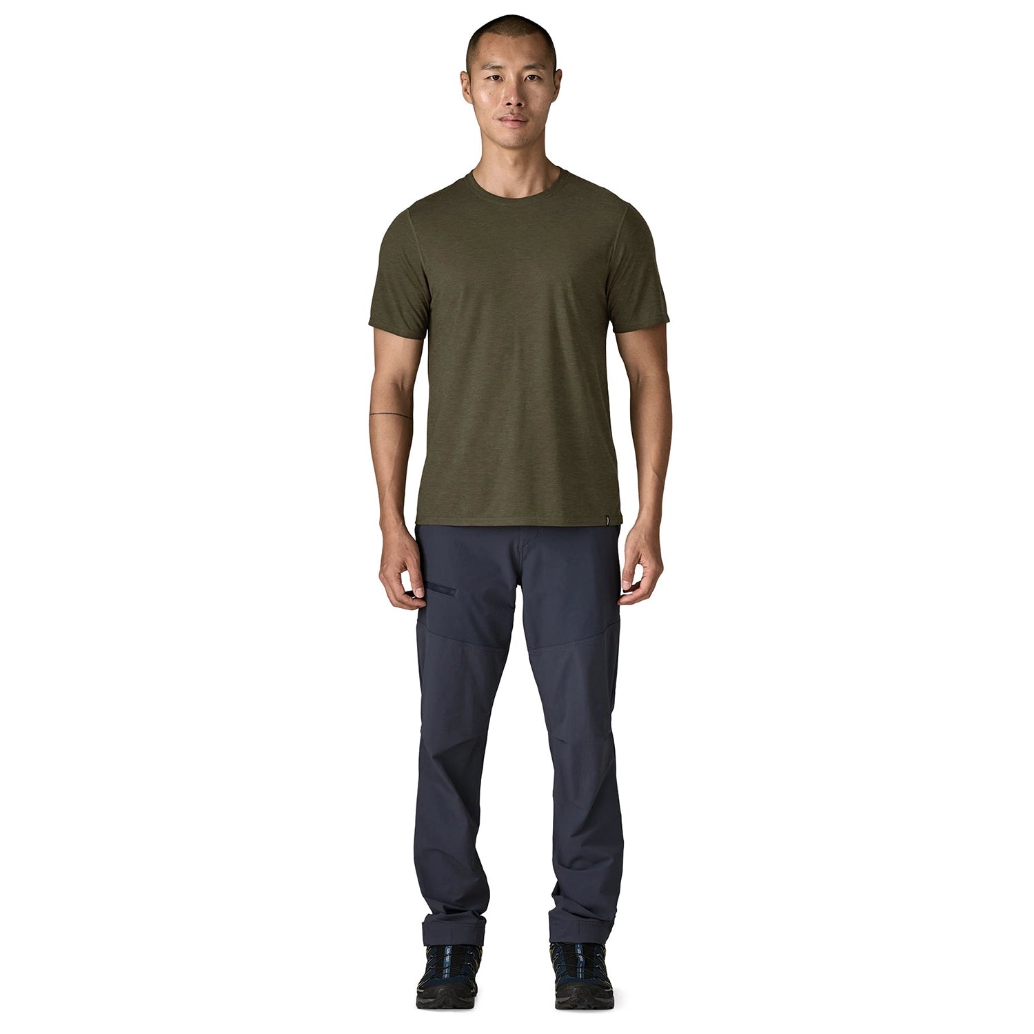 Patagonia Men's Cap Cool Trail Shirt - Basin Green — view 5