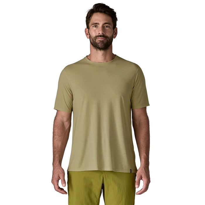 Patagonia Men's Cap Cool Trail Shirt Weathered Stone detail 1