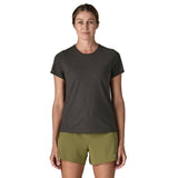 Patagonia Women's Cap Cool Trail Shirt - Ink Black — view 2