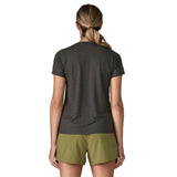 Patagonia Women's Cap Cool Trail Shirt - Ink Black — view 3
