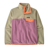 Patagonia Women's Lightweight Synch Snap-T Fleece Pullover Light Violet