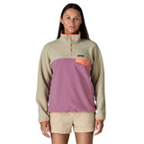 Patagonia Women's Lightweight Synch Snap-T Fleece Pullover Light Violet detail 1