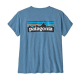 Patagonia Women's P-6 Logo Responsibili-Tee - Shore Blue