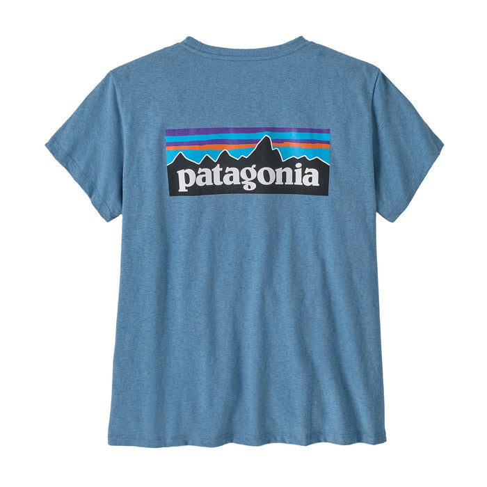 Patagonia Women's P-6 Logo Responsibili-Tee - Shore Blue