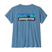 Patagonia Women's P-6 Logo Responsibili-Tee - Shore Blue