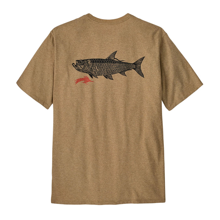 Patagonia Men's Take a Stand Responsibili-Tee - Salty Roach: Bobcat Brown