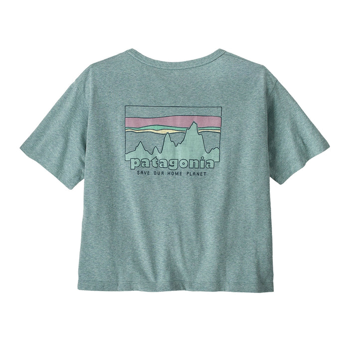 Patagonia Women's '73 Skyline Easy Cut Responsibili-Tee - Blue Sage