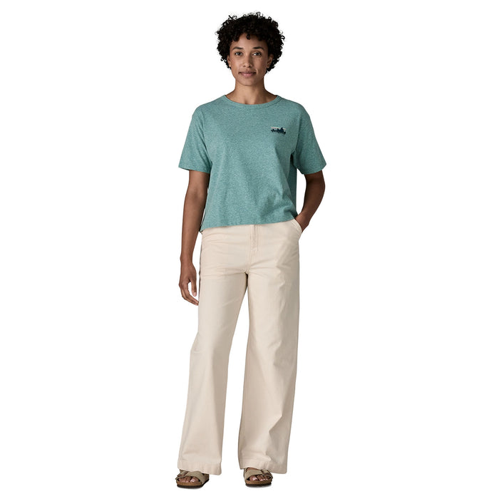 Patagonia Women's '73 Skyline Easy Cut Responsibili-Tee - Blue Sage — view 6