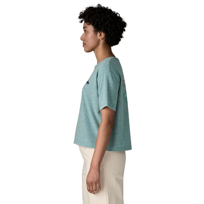 Patagonia Women's '73 Skyline Easy Cut Responsibili-Tee - Blue Sage — view 5