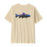 Patagonia Men's Fitz Roy Trout T-Shirt - Cover Green — view 2