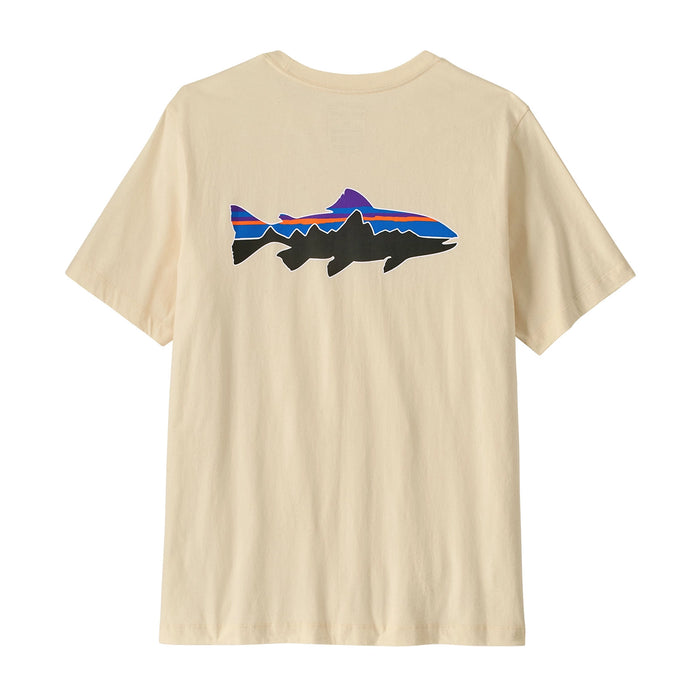 Patagonia Men's Fitz Roy Trout T-Shirt - Cover Green — view 2